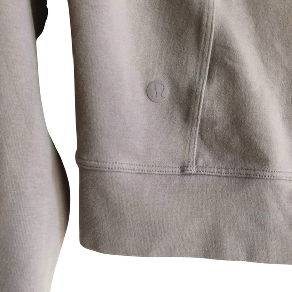 Lululemon Nice & Natural Popover Top 4 Dusty Dawn Purple - Picture 8 of 10